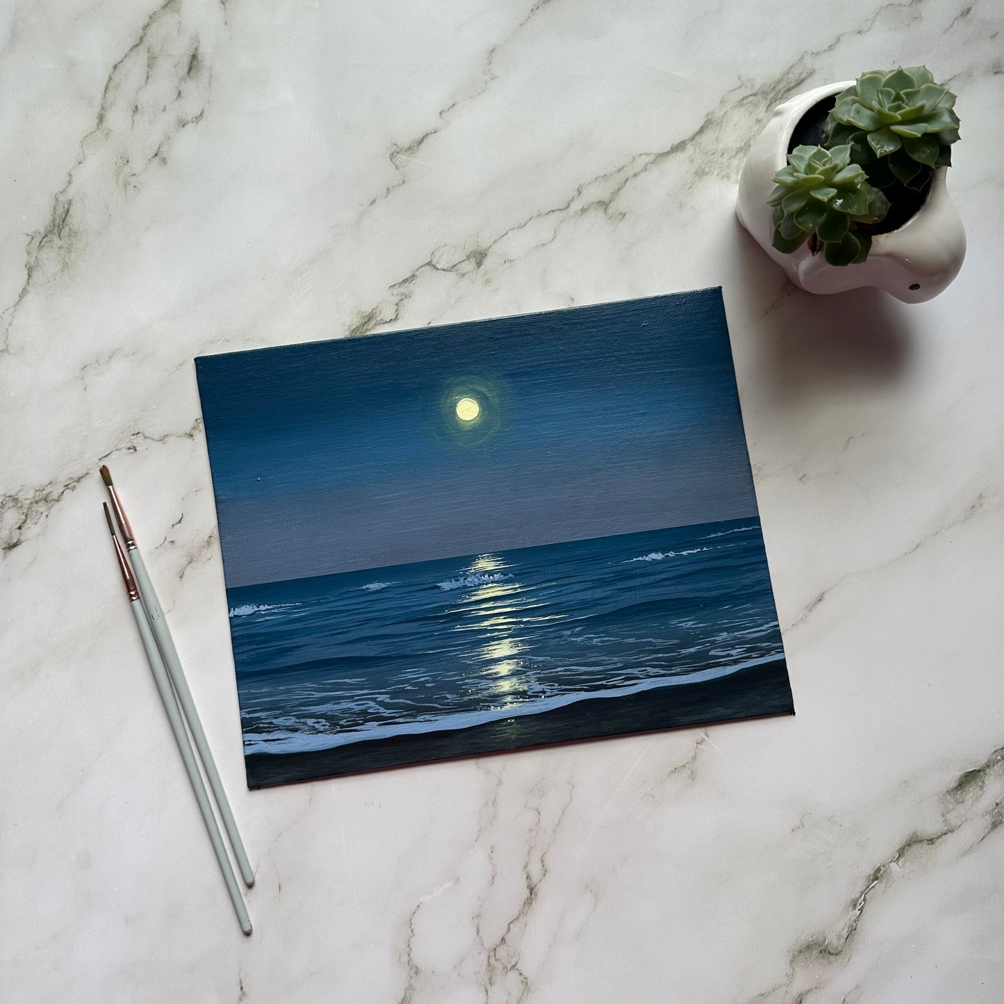 glow between tides