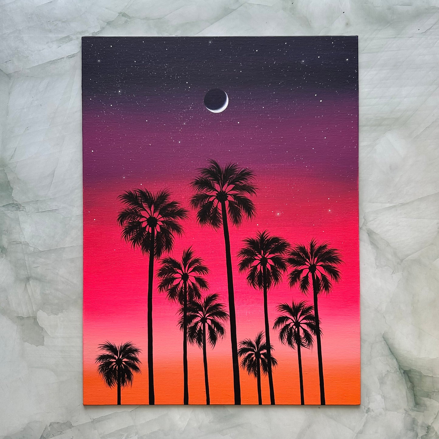 neon palms
