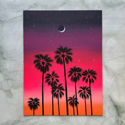 neon palms