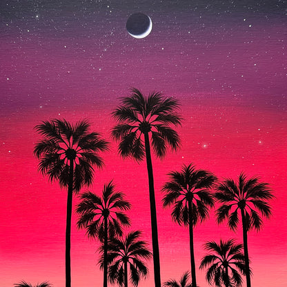 neon palms