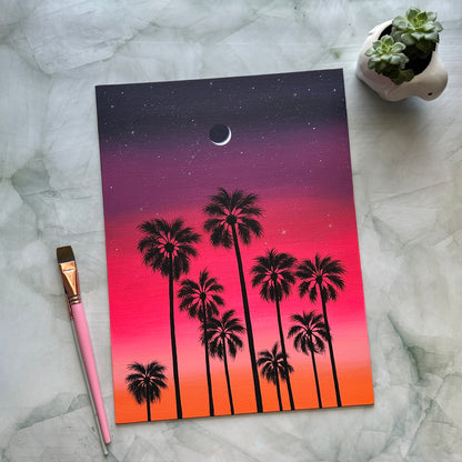 neon palms