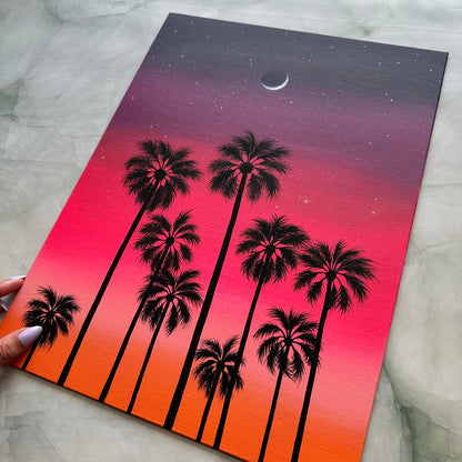 neon palms