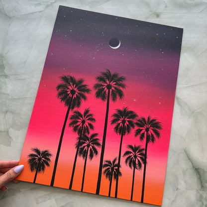 neon palms