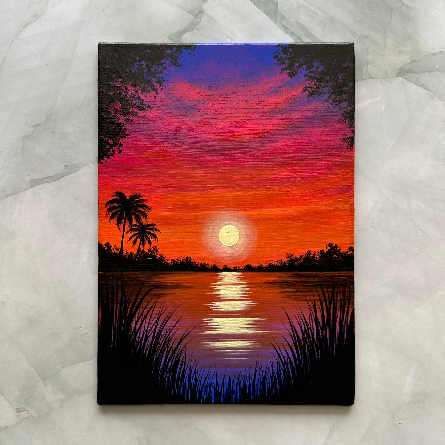 sunset mirage