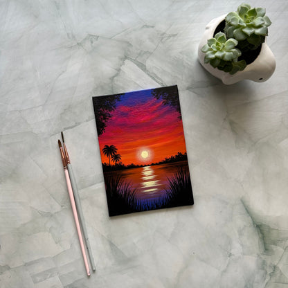 sunset mirage