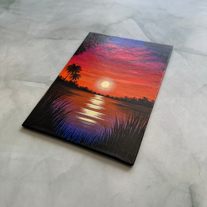 sunset mirage