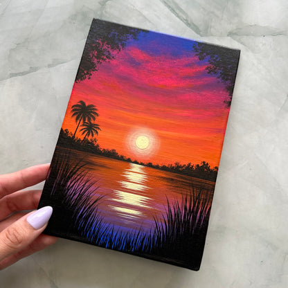 sunset mirage