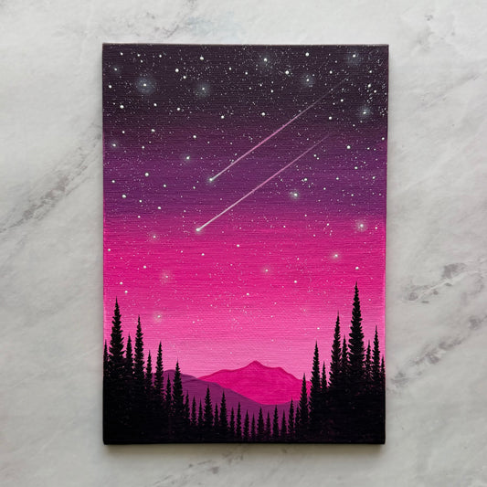 painted in pink starlight