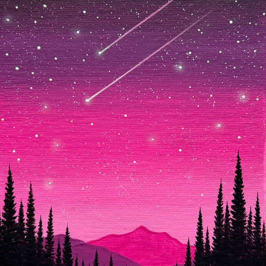 painted in pink starlight