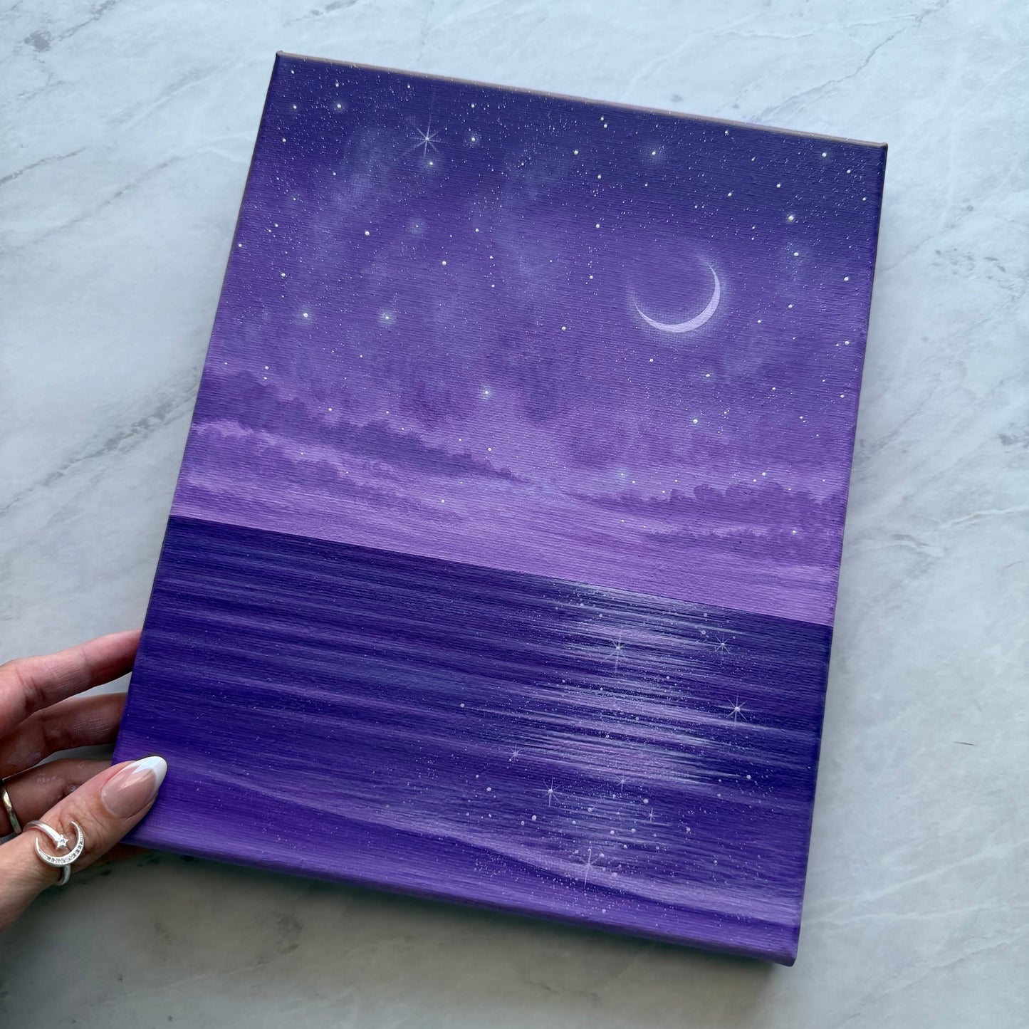 enchanted purple tides