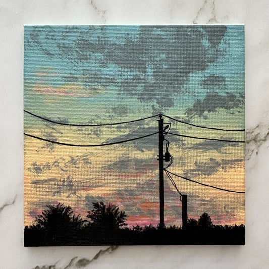 tranquil sunset
