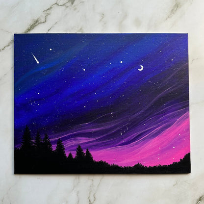 dreamy night sky
