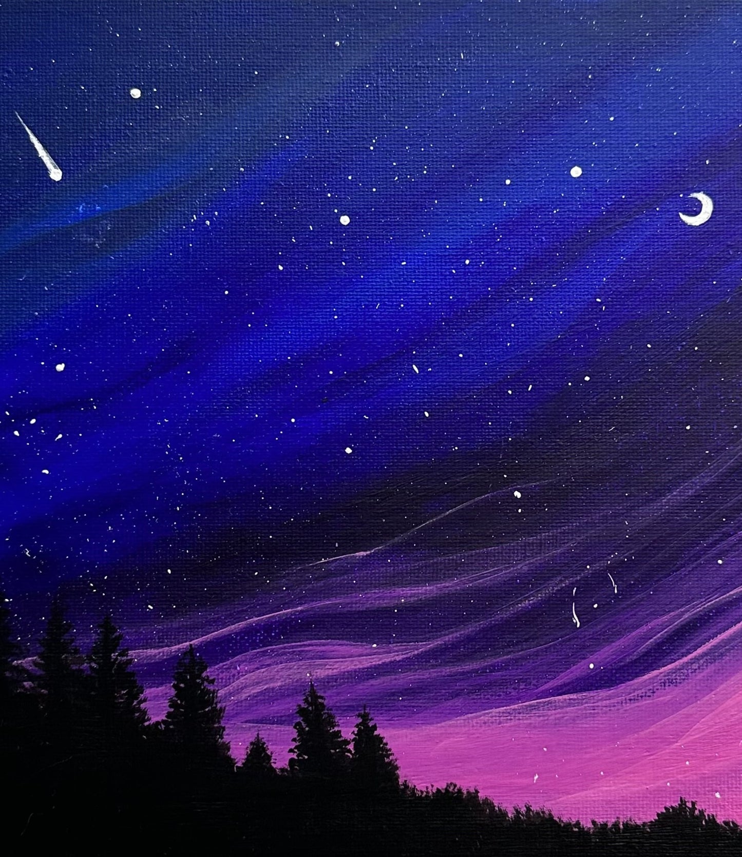 dreamy night sky