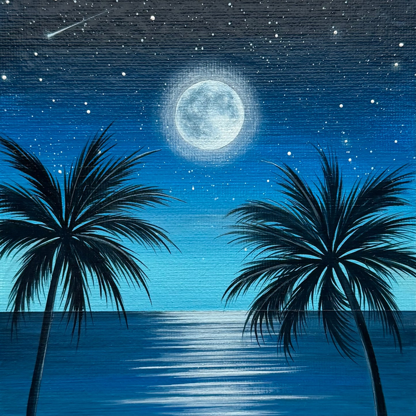 moonlit palms