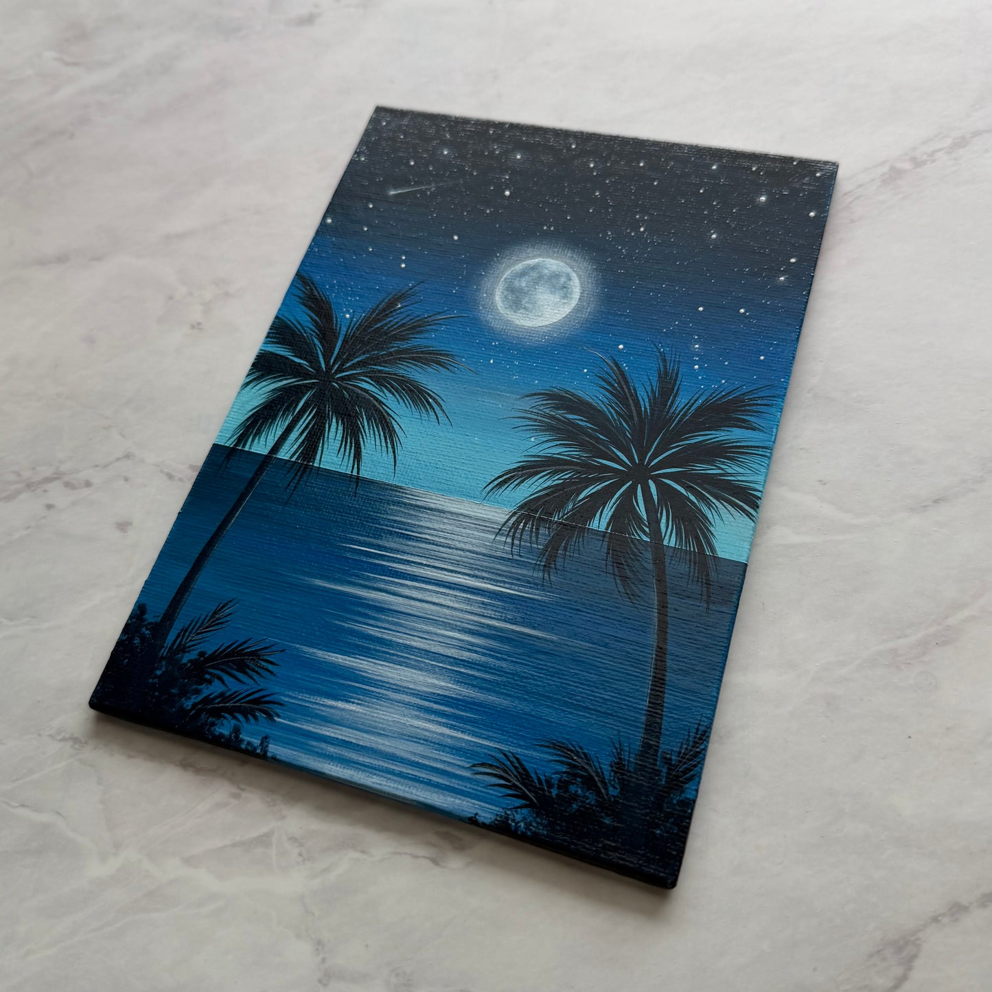 moonlit palms