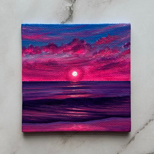 mini blush tides (magnetic canvas)