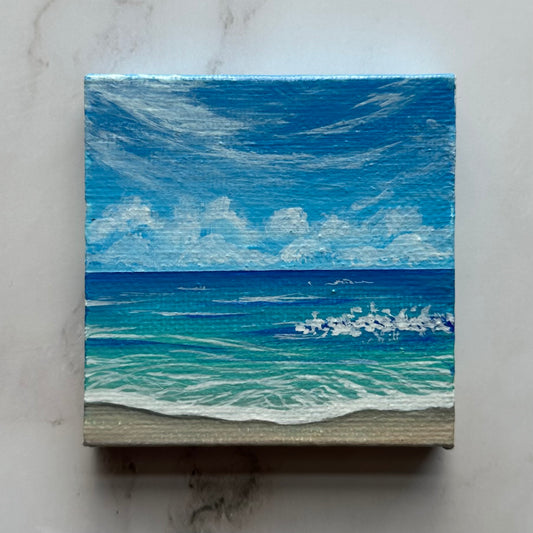 mini seascape (magnetic canvas)