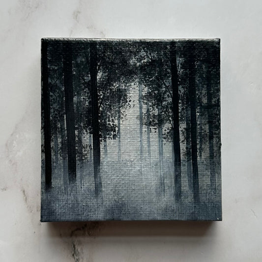 mini misty woods (magnetic canvas)