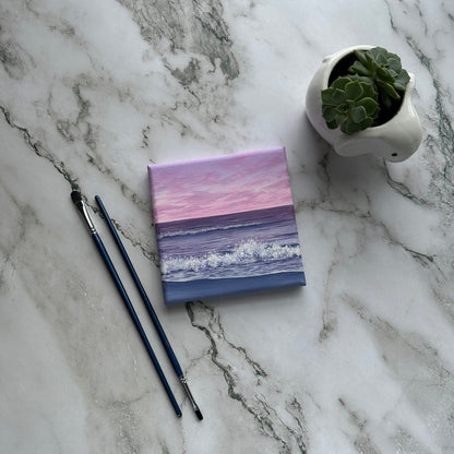 pastel seascape