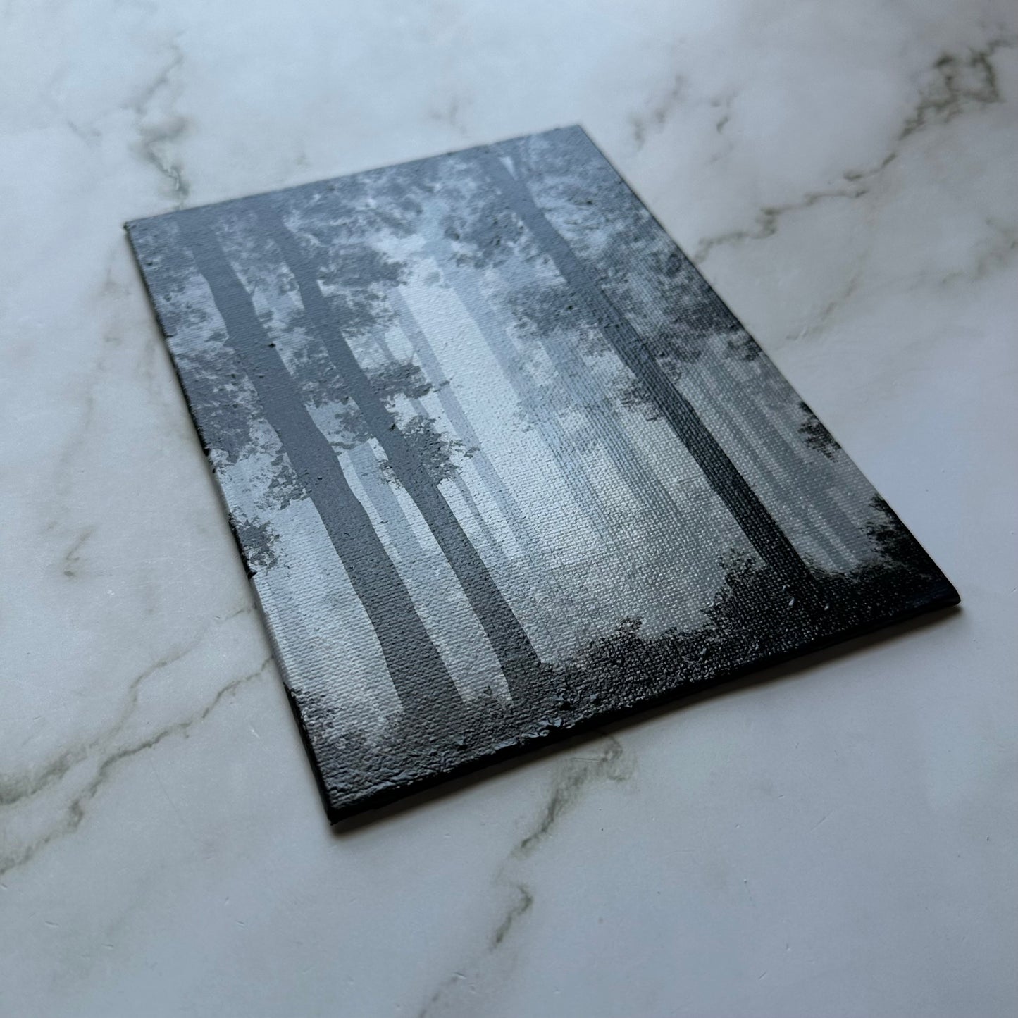 misty woods