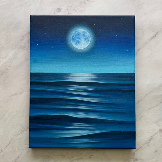 blue moon reflection