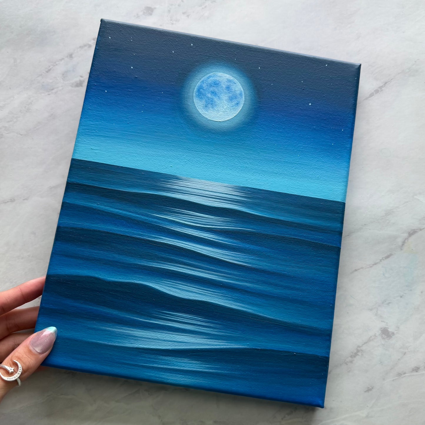blue moon reflection