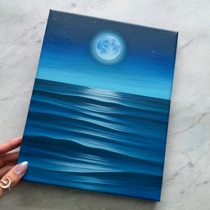 blue moon reflection