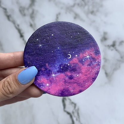 dreamy clouds mini magnet
